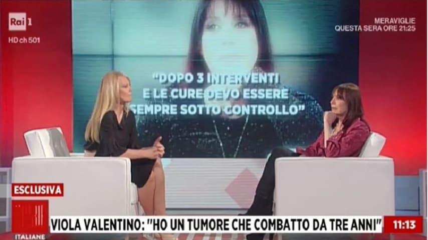 Viola Valentino a Storie Italiane