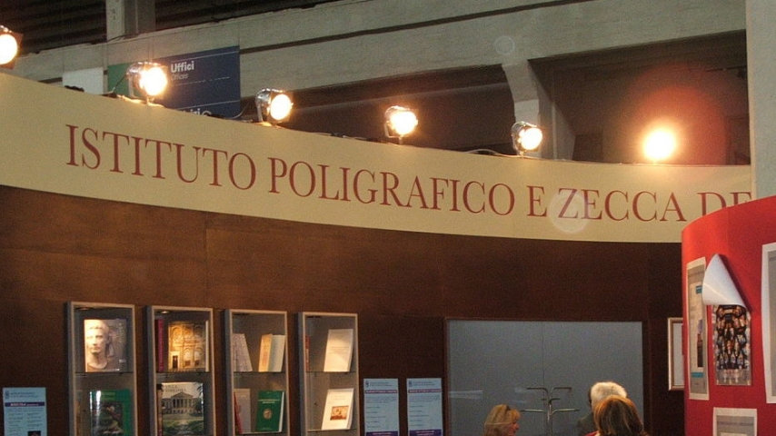 Istituto Poligrafico e Zecca dello Stato. Credits: Wikipedia