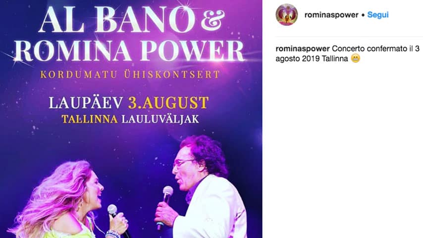 Albano e Romina in concerto