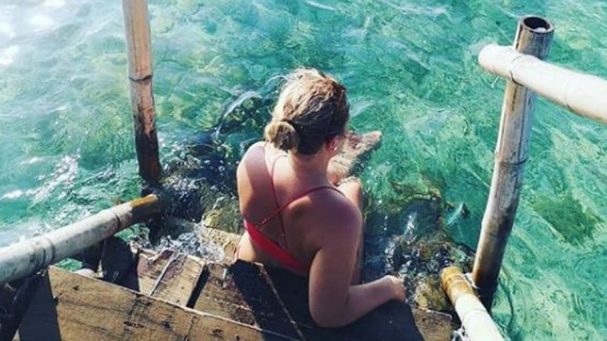 Birgitte durante la sua vacanza nelle Filippine, poco tempo prima di morire (Foto Instagram)