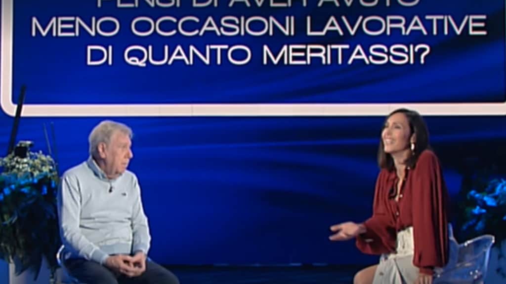 Caterina Balivo pone la fatidica domanda a Claudio Lippi, che ne approfitta per fare polemica