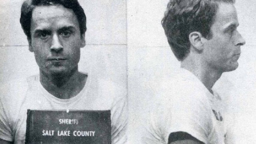 Il serial killer Ted Bundy in arresto (Foto Sheriff Salt Lake County) (2)