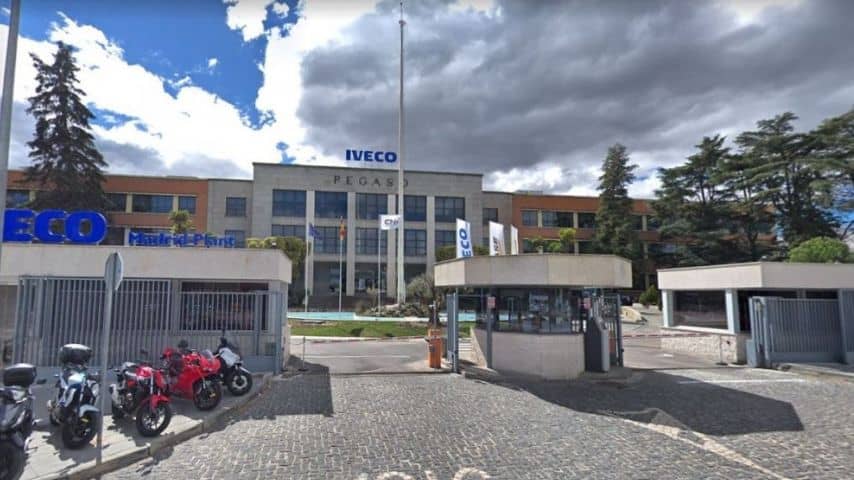 Iveco di San Fernando de Henares. Immagine: Antena 3