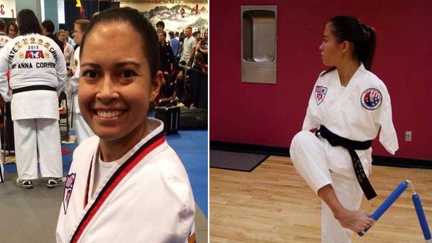 Jessica Cox, nata senza braccia, cintura nera di taekwondo