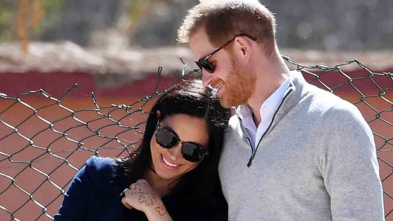 Meghan Markle e il principe Harry sorridenti