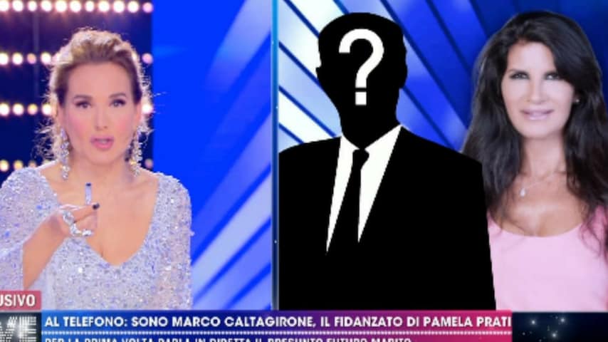 Mistero sull'esistenza di Marco Caltagirone. Immagine: Frame della puntata del 1 maggio di Live - Non è la D'Urso