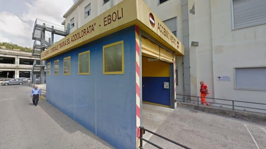 Ospedale di Eboli. Immagine: Google Maps