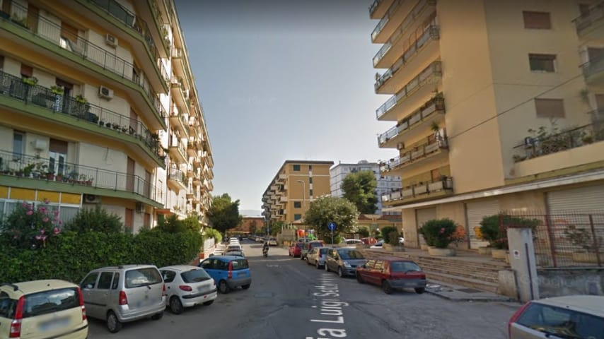 Via Luigi Settembrini, quartiere Noce, a Palermo. Immagine: Google Maps