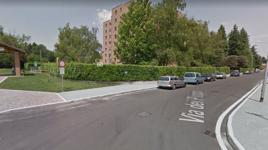 Via dei Pioppi Legnano. Immagine: Google Maps