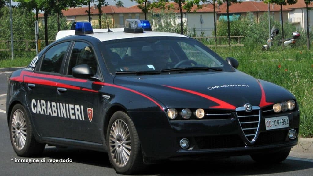 volante dei carabinieri