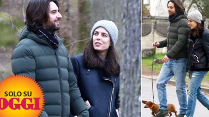 Charlotte Casiraghi e Dimitri Rassam. Foto: Oggi