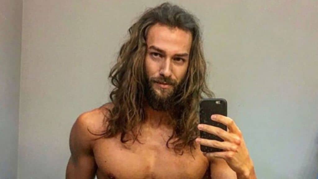 filippo melloni vestito da padre natura