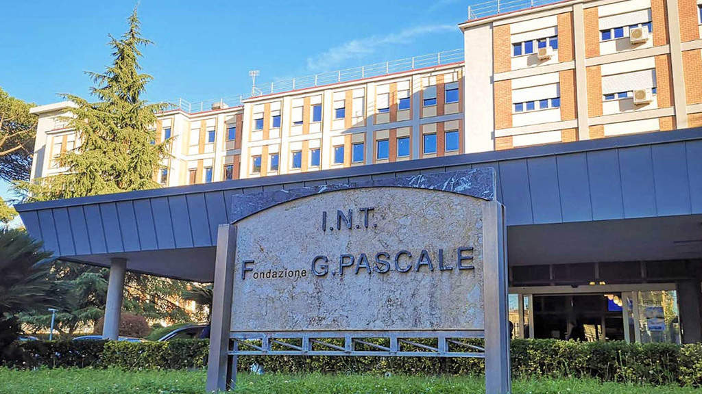 facciata dell'Istituto Pascale Napoli