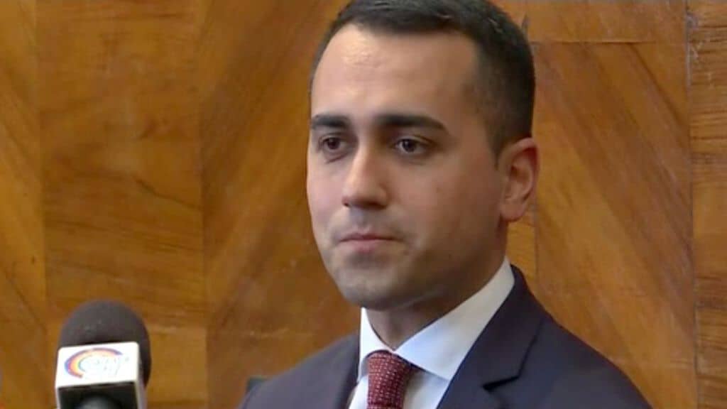 primo piano di luigi di maio