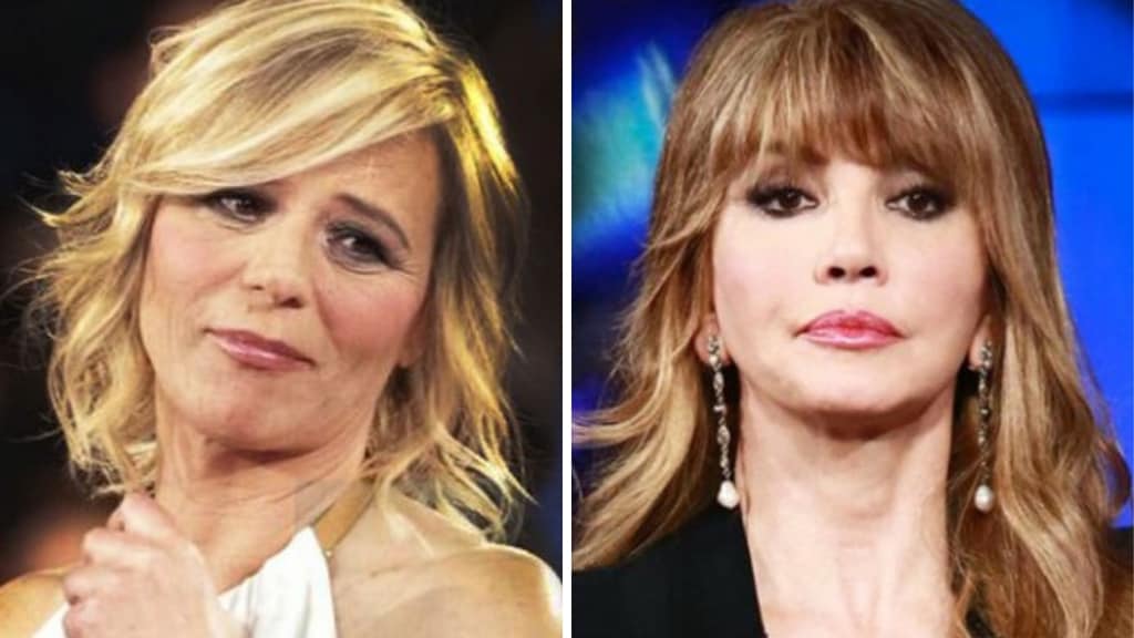 Risultato immagini per milly carlucci e maria de filippi"