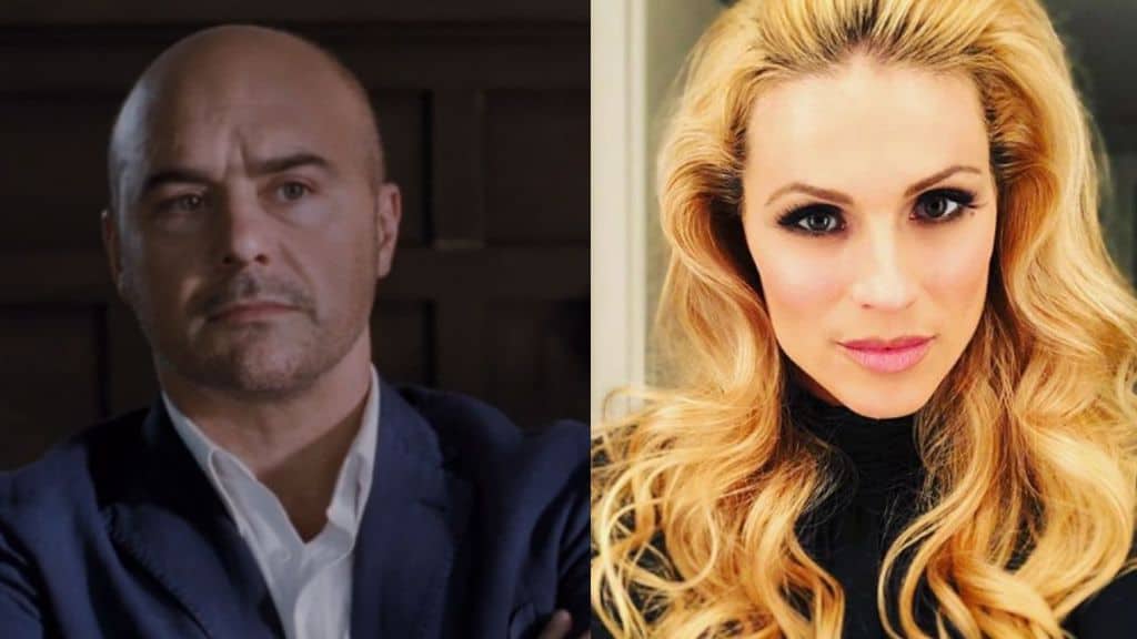 mezzo busto di zingaretti e michelle hunziker