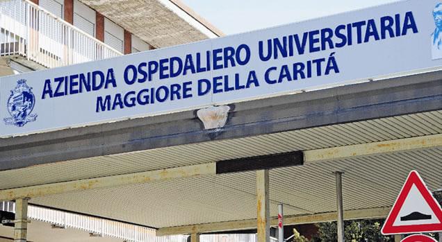entrata dell'ospedale di novara