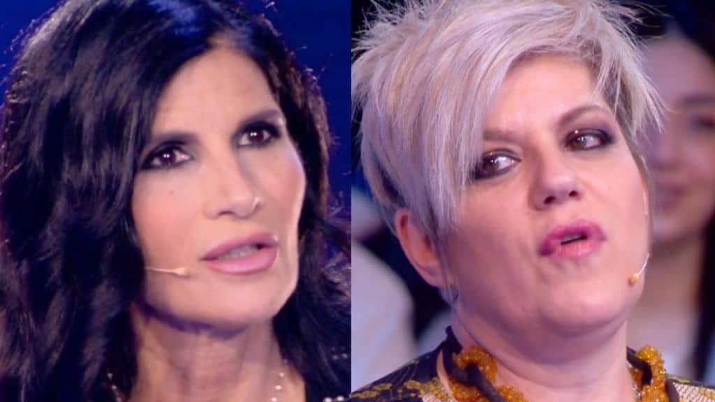 primi piano di pamela prati e manuela villa