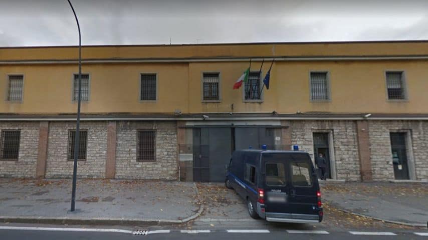 Canton Monbello, Brescia - Casa circondariale "Nerio Fischione", dove inizialmente è stato detenuto il 23enne. Immagine: Google Maps
