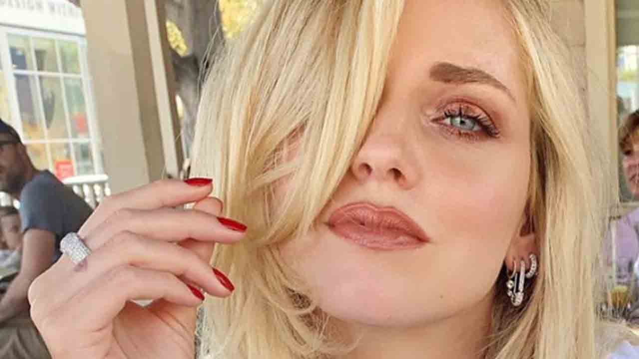 Primo piano di Chiara Ferragni