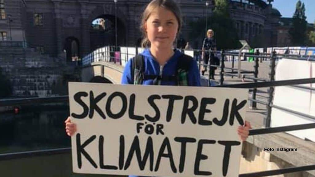 Greta Thunberg, settimana #40 di sciopero per il clima (Foto Instagram)