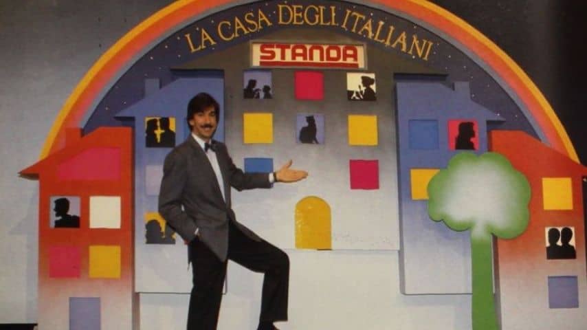Marco Columbro in tv a fine anni '80
