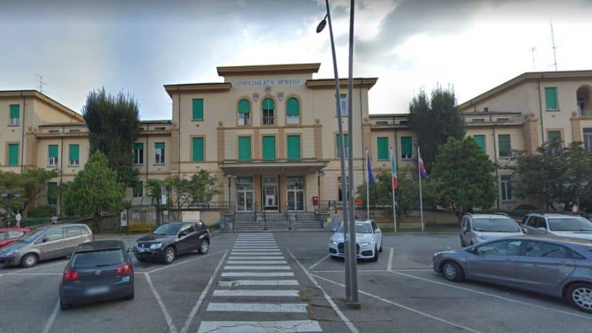 Ospedale Santo Spirito di Casale Monferrato. Immagine: Google Maps