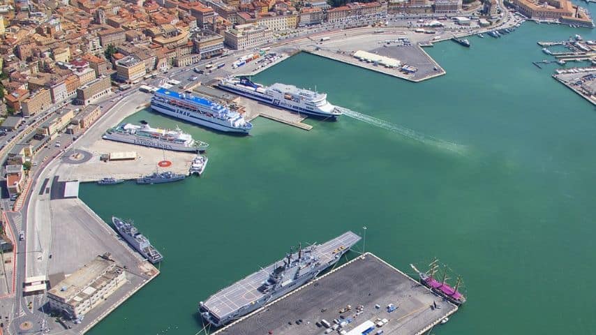 Porto di Ancona. Immagine: Sito Autorità di Sistema Portuale del Mare Adriatico Centrale