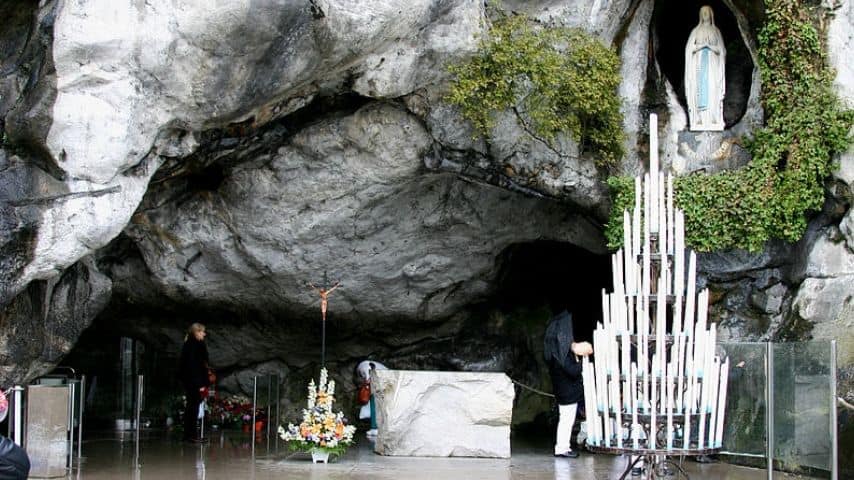 Santuario di Nostra Signora di Lourdes. Immagine di repertorio