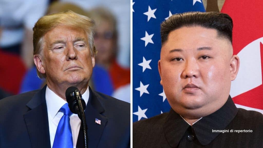 Storica stretta di mano al confine tra Nord e Sud Corea fra Trump e Kim (Immagini di repertorio)