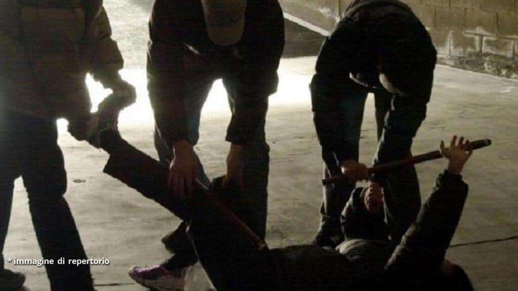 aggressione a danni di un uomo