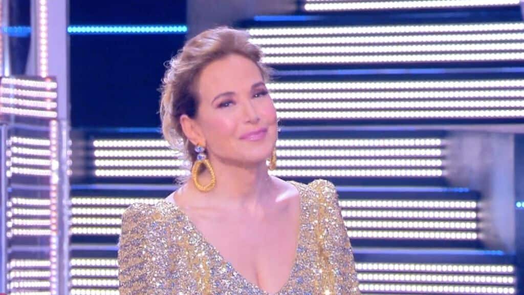 primo piano di barbara d'urso