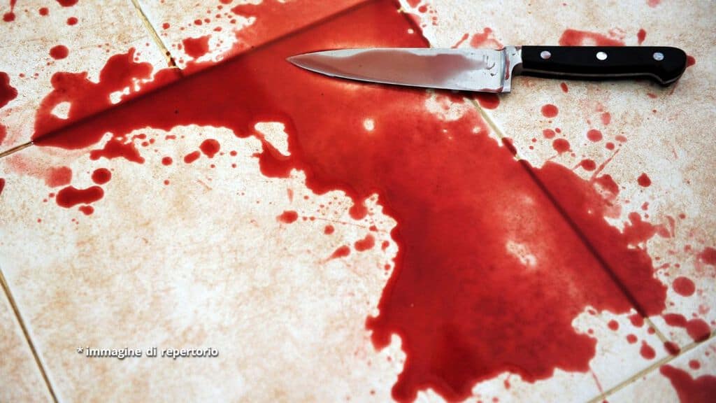 coltello insanguinato