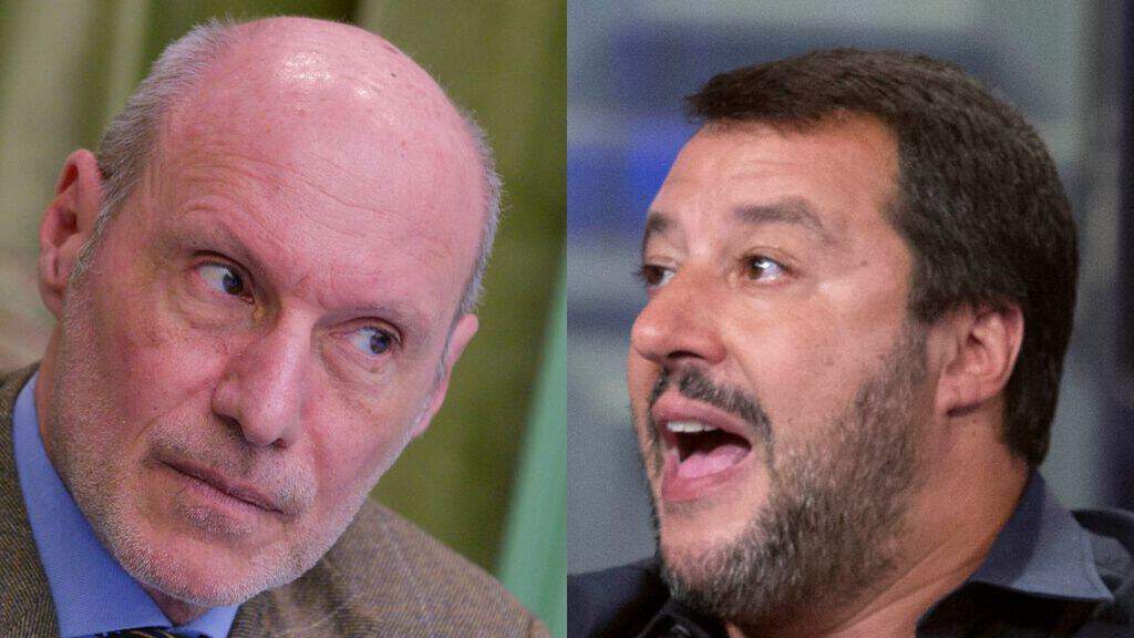 gregorio de falco e salvini primo piano