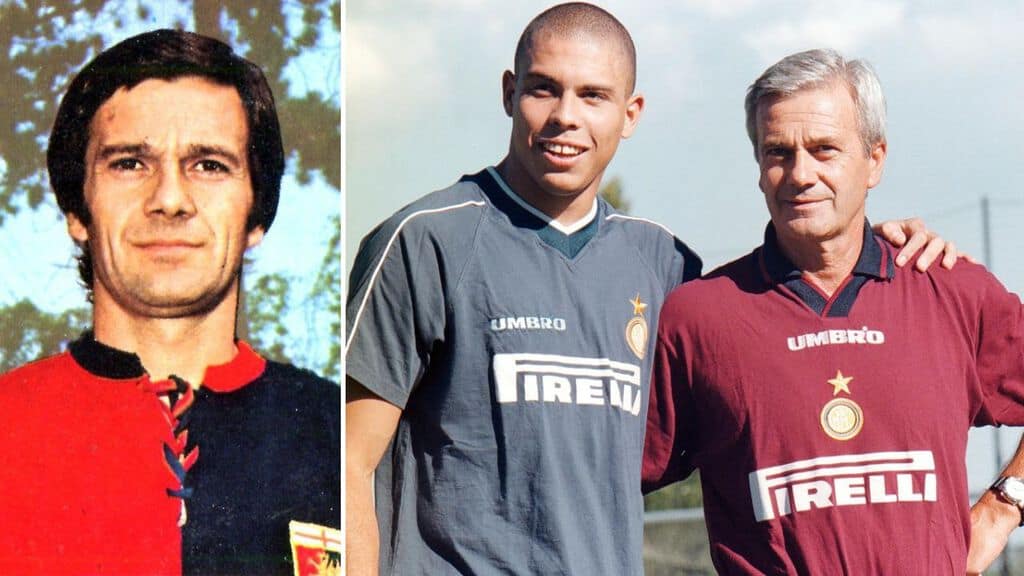 gigi simoni da giovane e gigi simoni come allenatore dell'inter