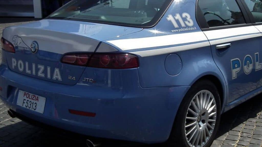 volante della polizia