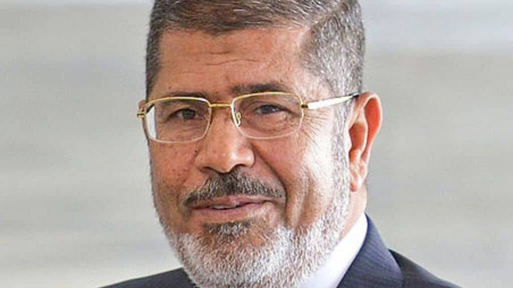 mohammed morsi in primo piano