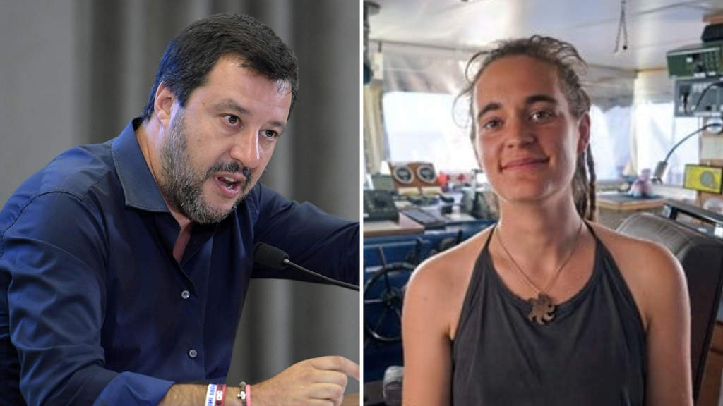 salvini carola rackete