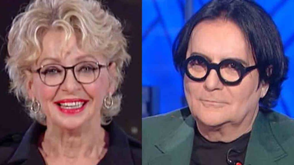 Enrica Bonaccorti e Renato Zero