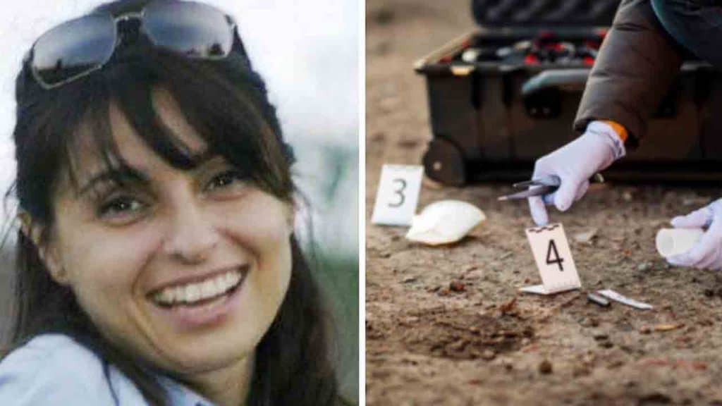 Maria Chindamo i rilievi di un carabiniere