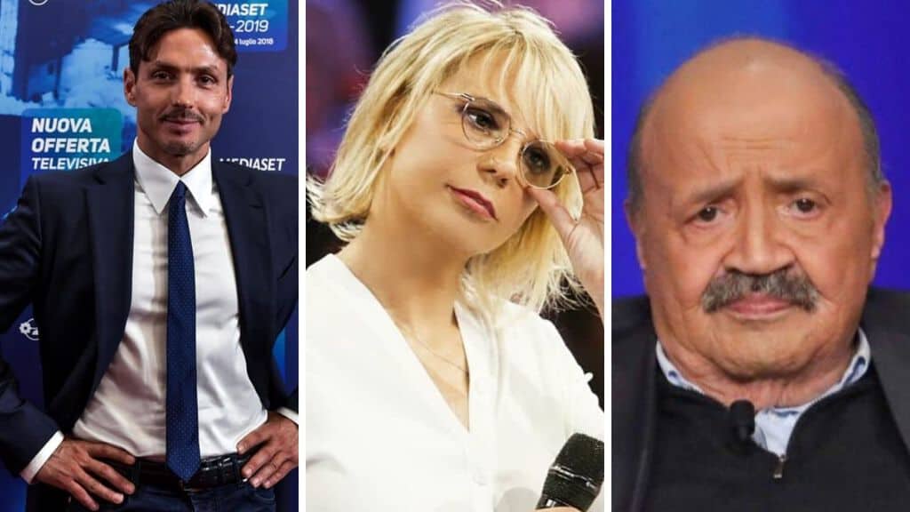 Maria De Filippi Maurizio Costanzo Piersilvio Berlusconi