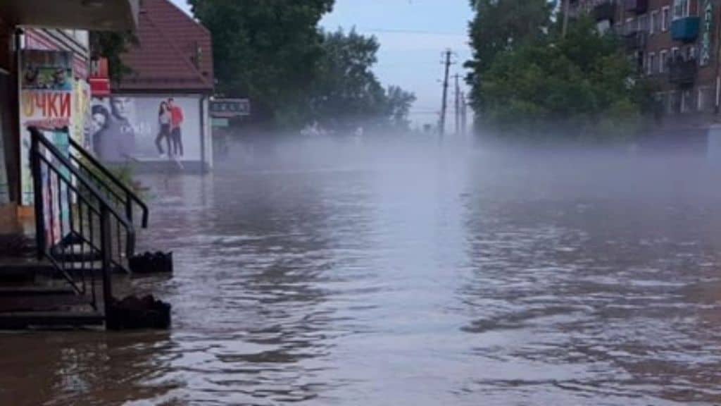 alluvione in siberia