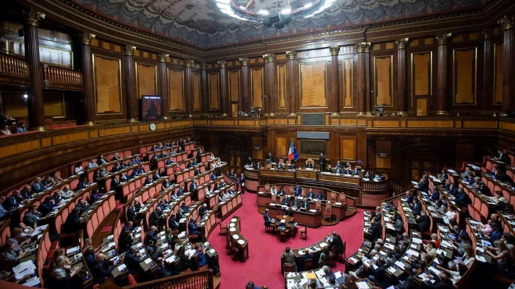 aula del senato italiano