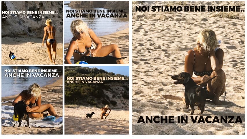 Maria De Filippi e il suo cane