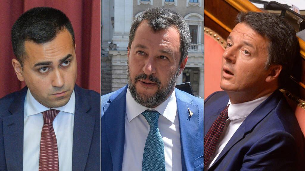 di maio salvini renzi