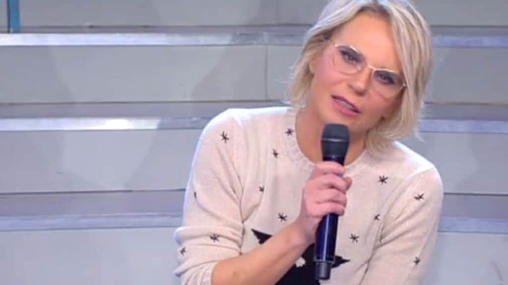 primo piano di maria de filippi