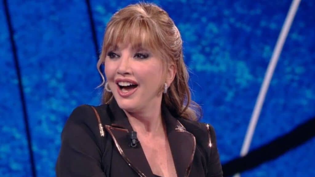 primo piano di milly carlucci