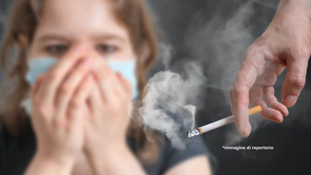 Fumo passivo Immagine di repertorio