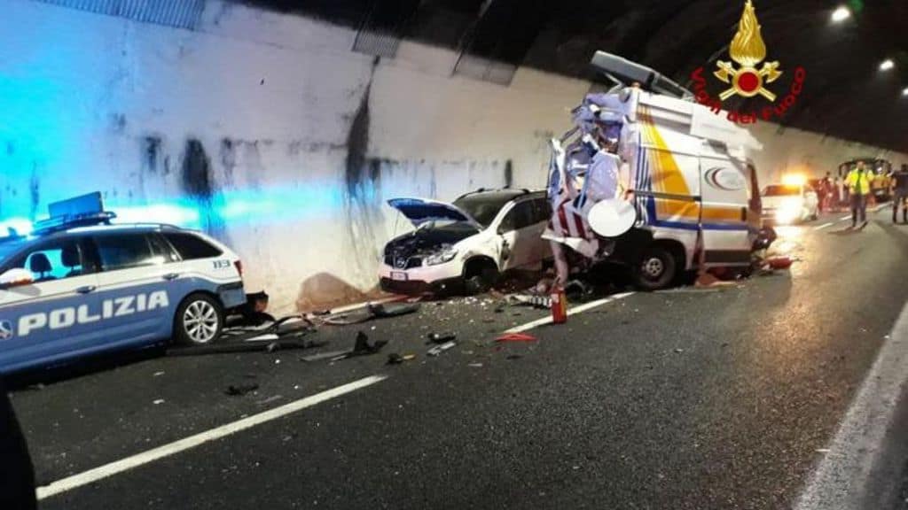 incidente chiavari