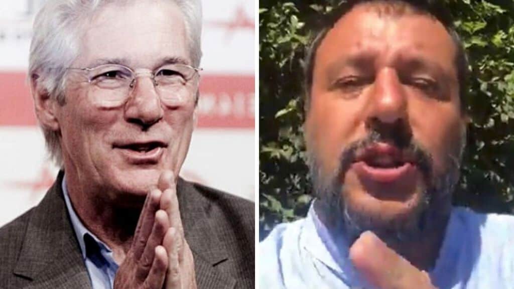 Richard Gere Matteo Salvini Instagram